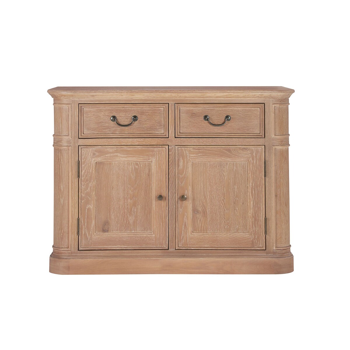 Cannes Oak 2 Drawer Sideboard natural oak, WILLIS & GAMBIER