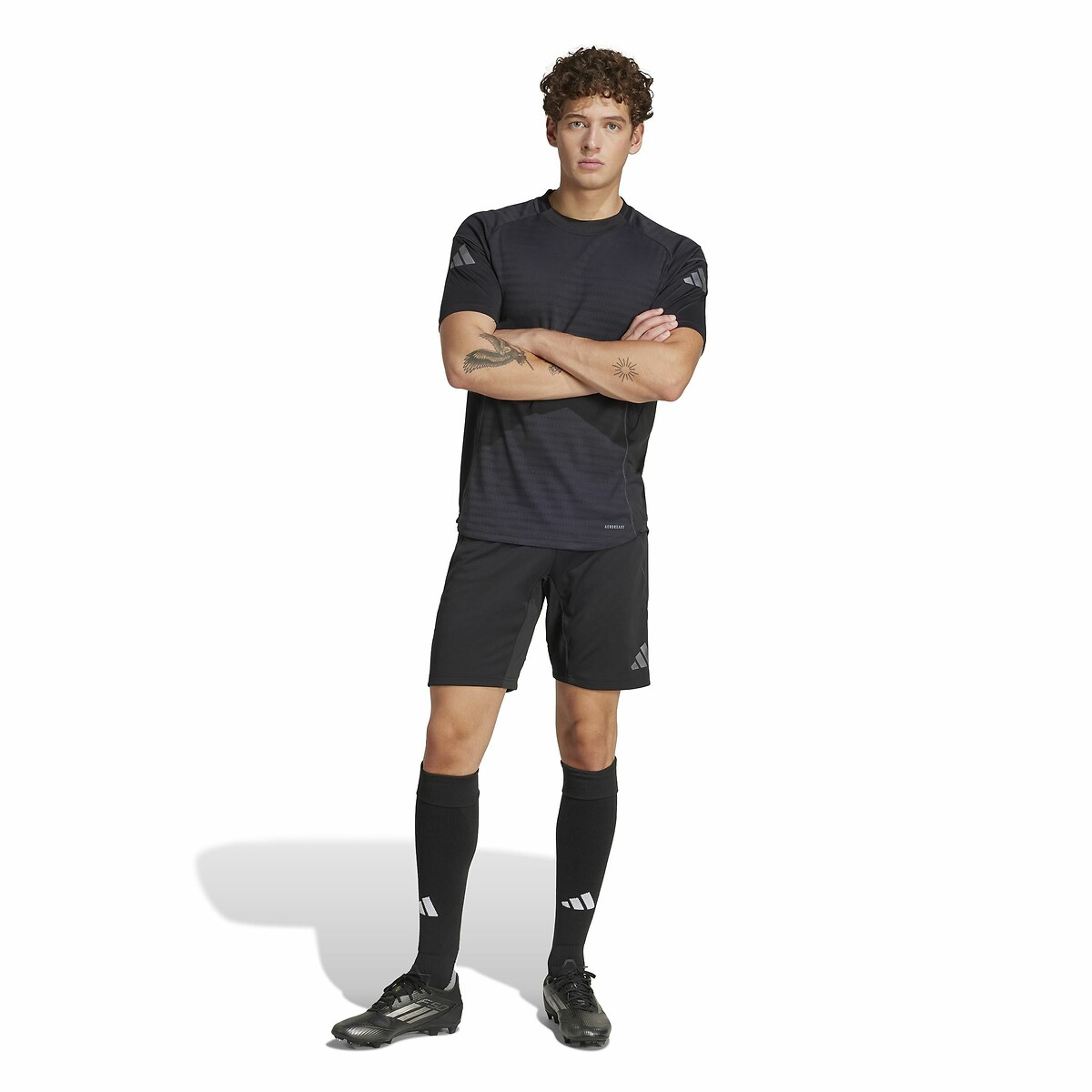 T-shirt manches courtes de training TIRO25 noir, adidas Performance