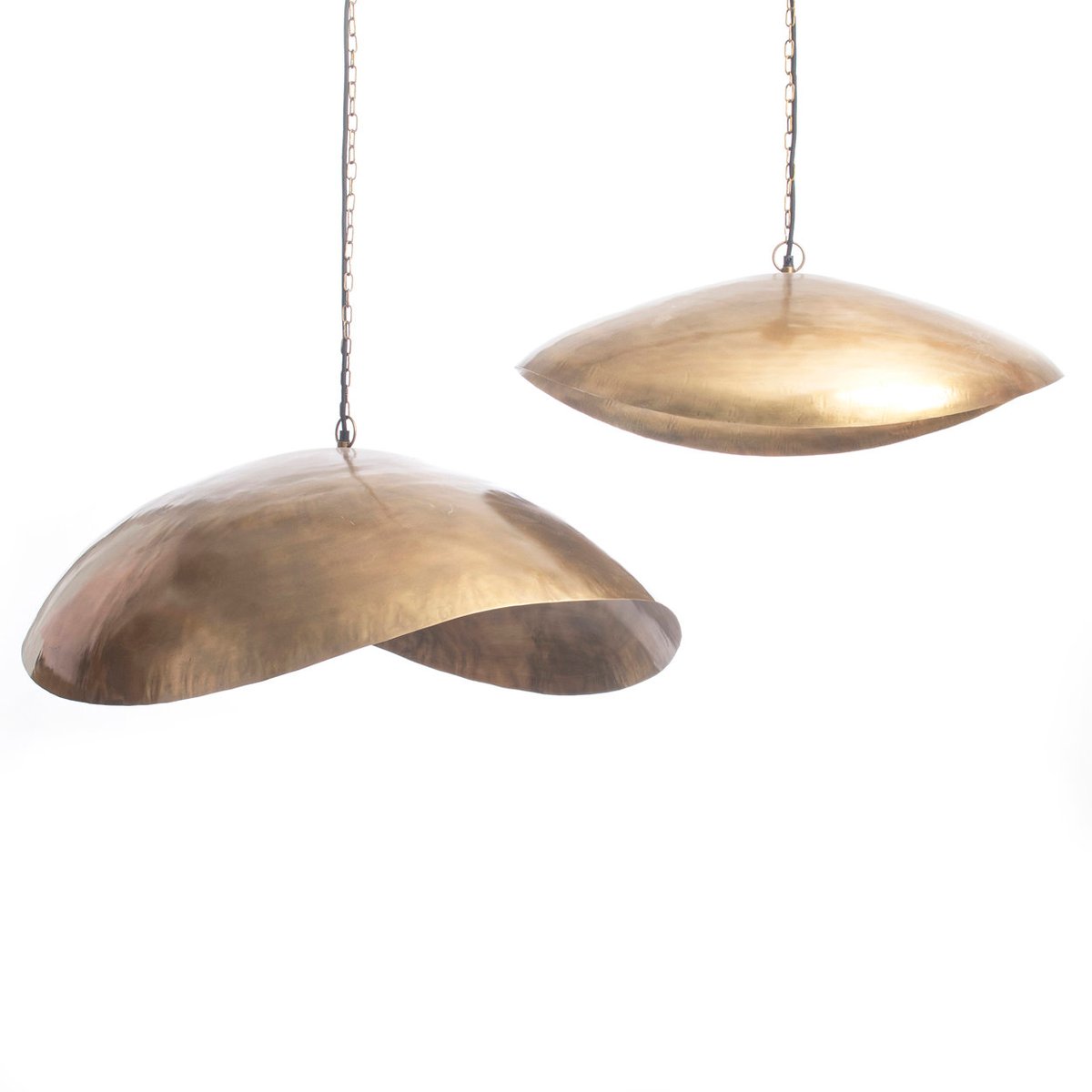 Suspension en fer FORTUNE COOKIE laiton, BAZAR BIZAR