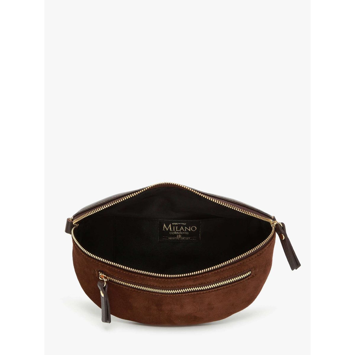 Sac banane cuir testa moro, MILANO