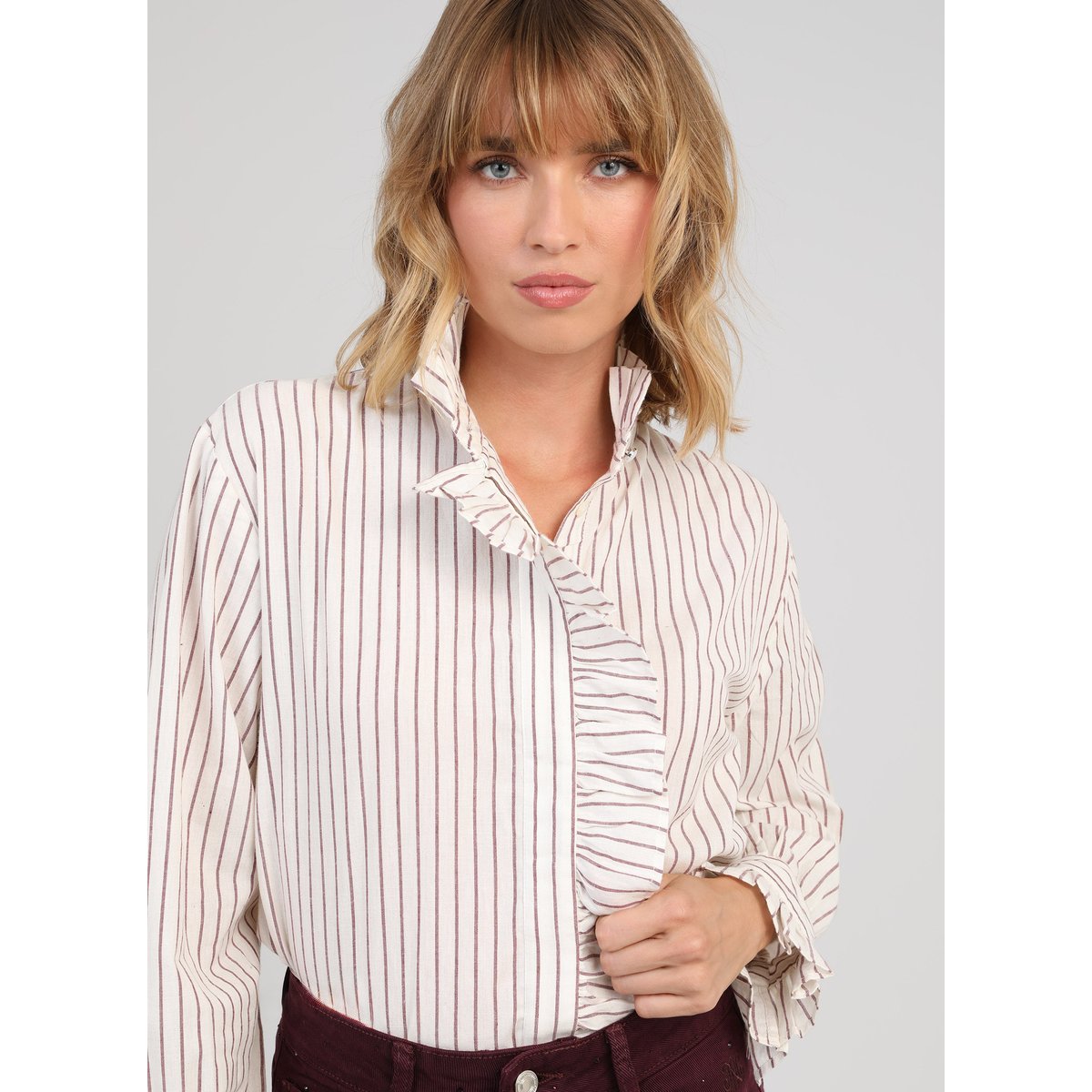 Chemise SELASY rayée, AN'GE