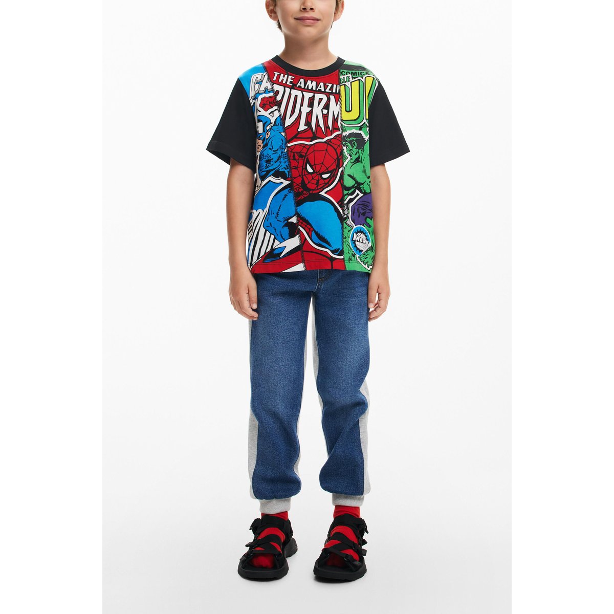 T-shirt Marvel™ noir, DESIGUAL