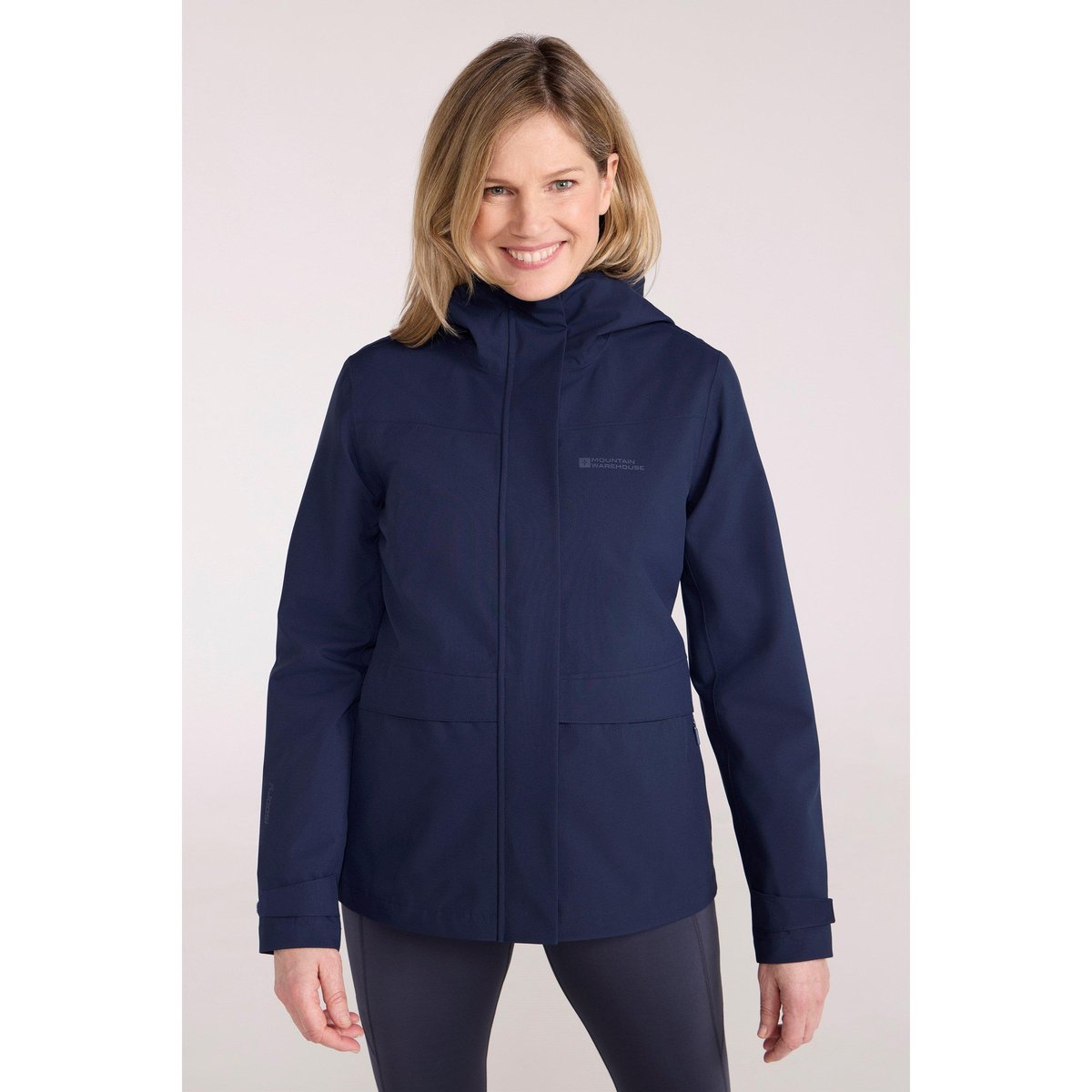 Veste imperméable APRIL bleu marine, MOUNTAIN WAREHOUSE