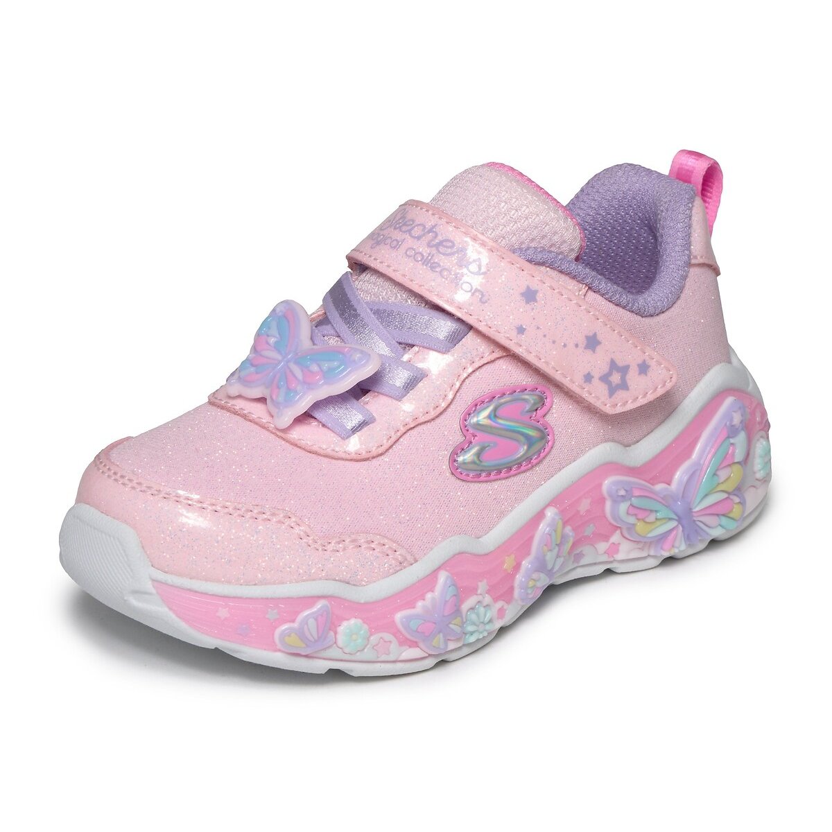 Sneakers Lil Butterfly Bliss roze, SKECHERS