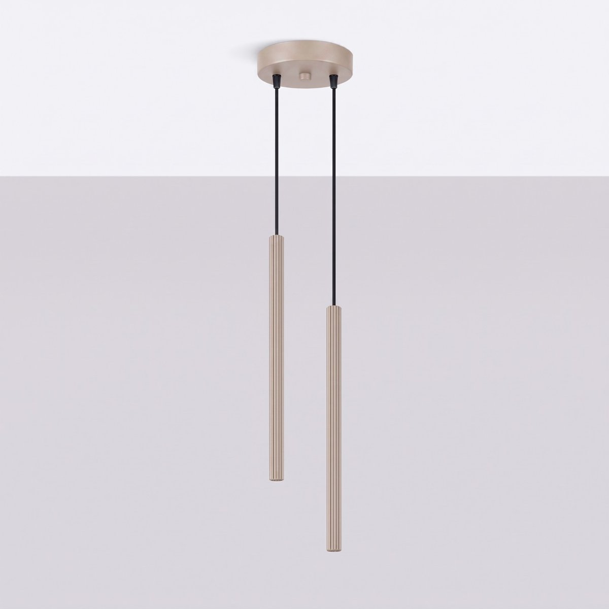 Suspension Acier Taupe G9 2 Arche taupe, EDEN