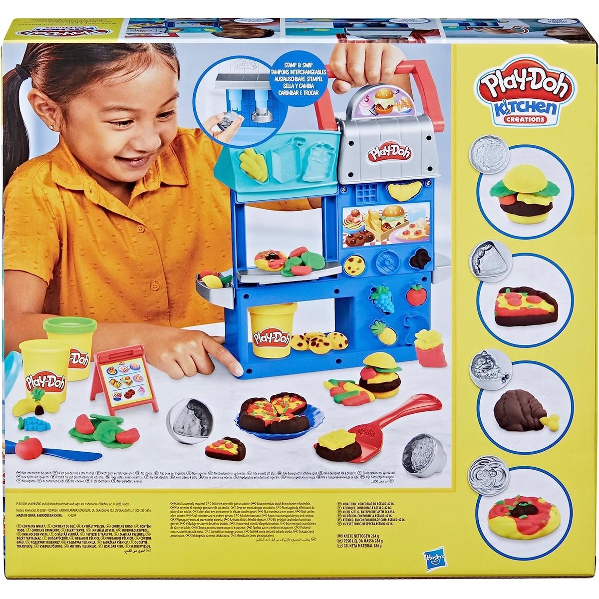 Play-Doh Kitchen Creations Restaurant coloré multicolore, HASBRO