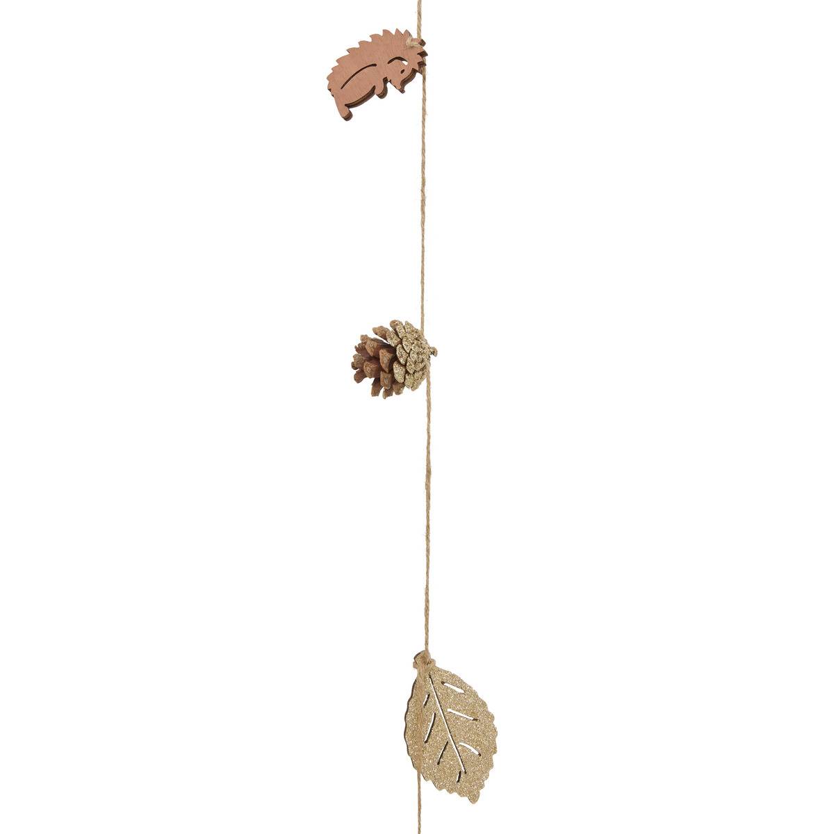 GDN BOIS DECO FORET 200CM multicolore, FEERIC LIGHTS & CHRISTMAS