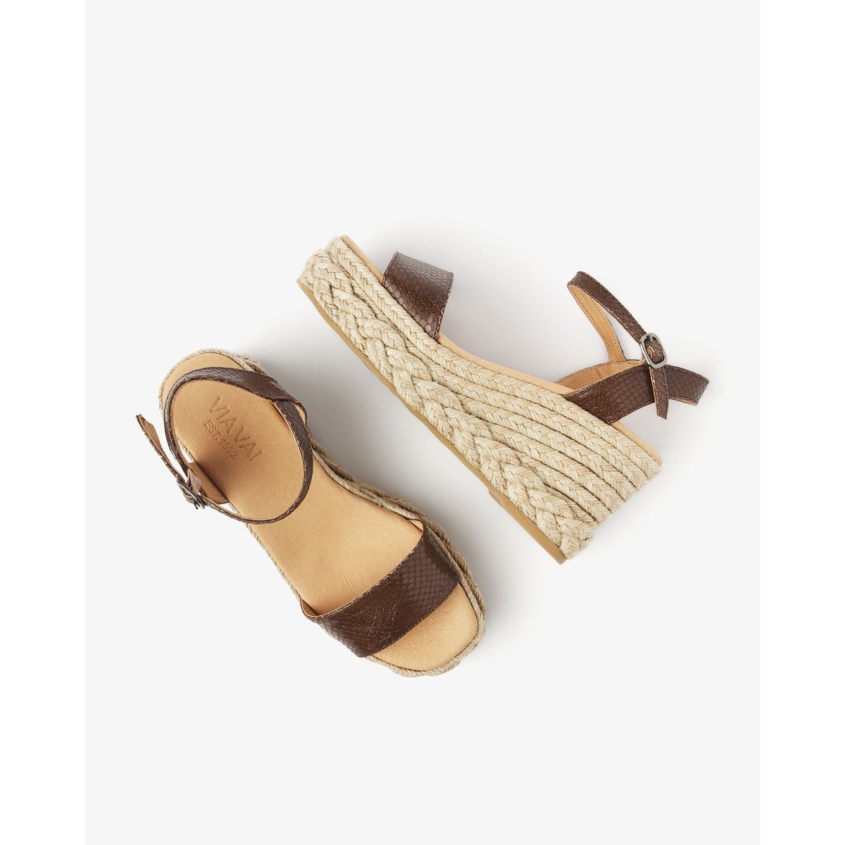 Espadrilles CAPRI NEVA marron, VIA VAI