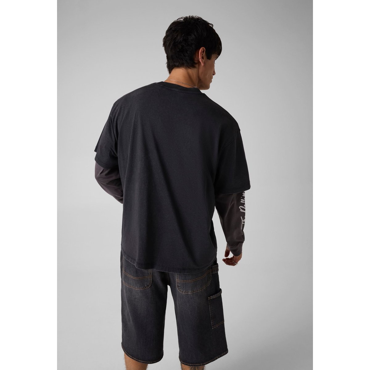 T-Shirt Imprimé Gj X Rolling Stones noir, GUESS JEANS