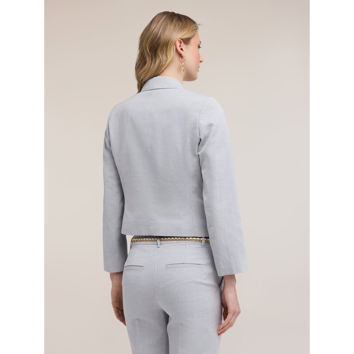 Blazer slim gris, MOTIVI