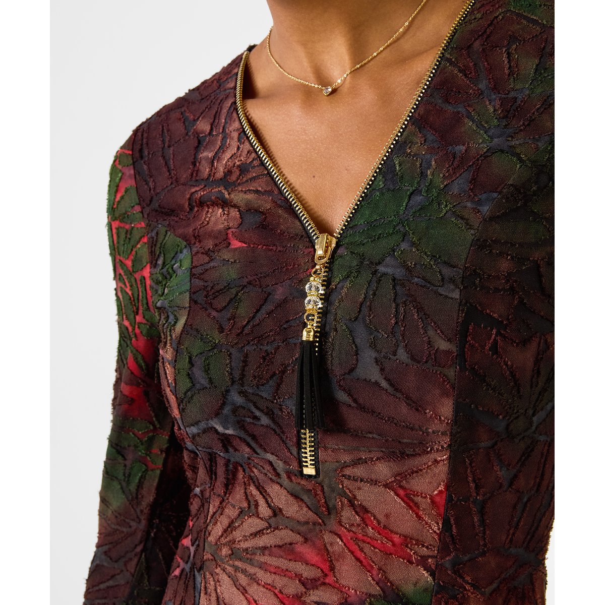 Robe Zippée Devant Collette vert, JOE BROWNS