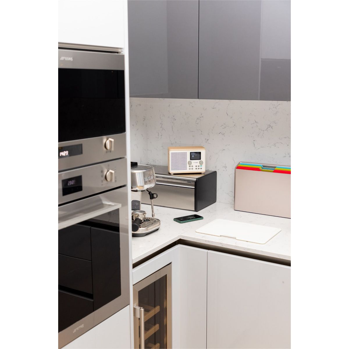 Radio DAB Classic H4 Cotton White coton blanc, PURE