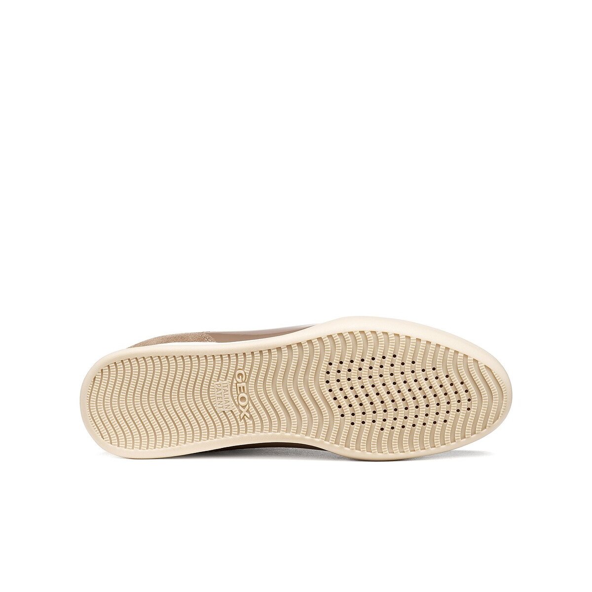 Zapatillas con cremallera y cordones MYRIA marrón, GEOX