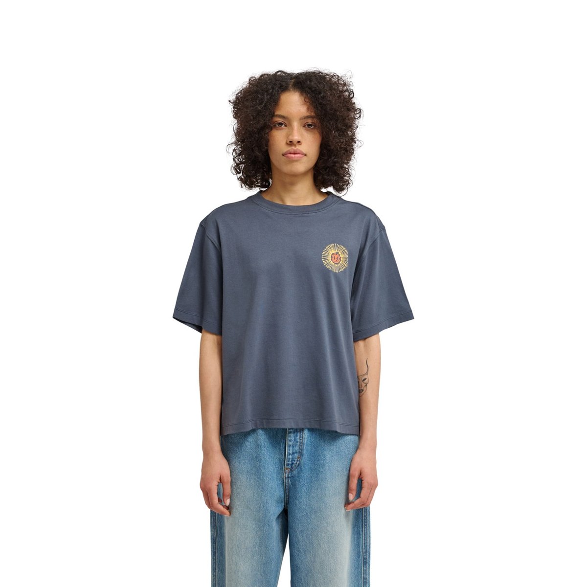 T-Shirt manches courtes DANDELION gris dark slate, ELEMENT