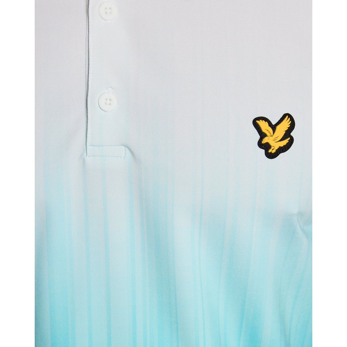 Polo dégradé bleu vert, LYLE & SCOTT