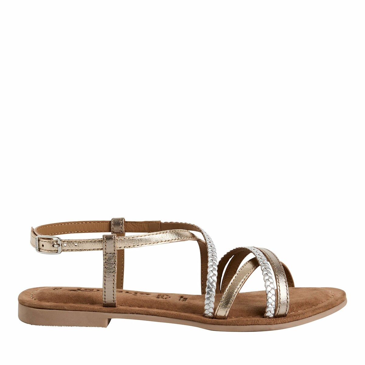 Riemchensandalen champagner, TAMARIS