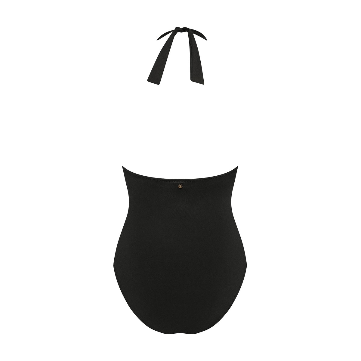 Maillot de bain une pièce préformé dos nu sans armatures CALVI noir, LISCA