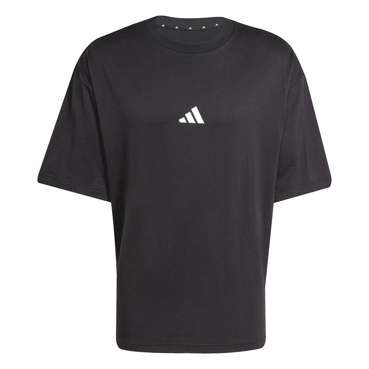 T-shirt con logo piccolo Future Icons nero , ADIDAS SPORTSWEAR
