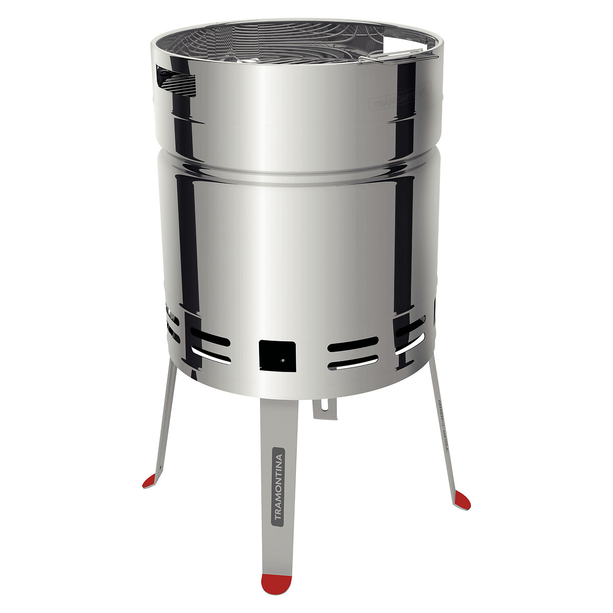 Barbecue a carvão TCP 400, Tramontina inox, TRAMONTINA