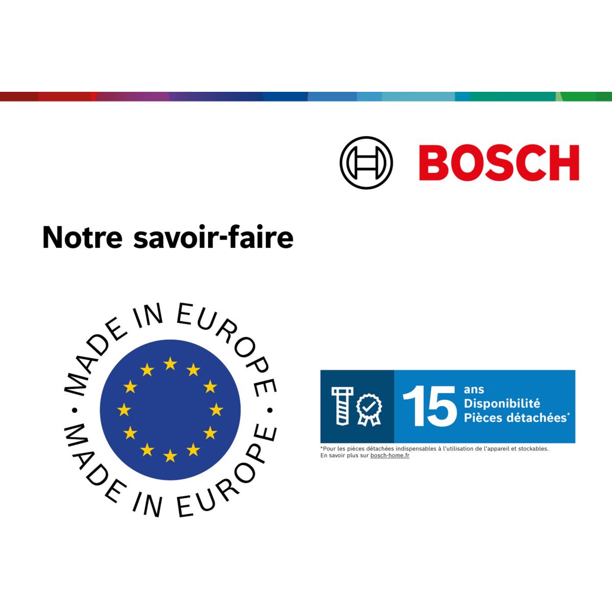 Plaque induction PIJ61SBB5F couleur unique, BOSCH