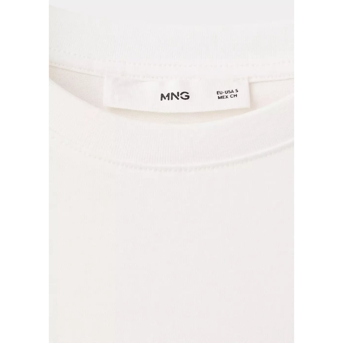 T-shirt en coton imprimé orange, MANGO