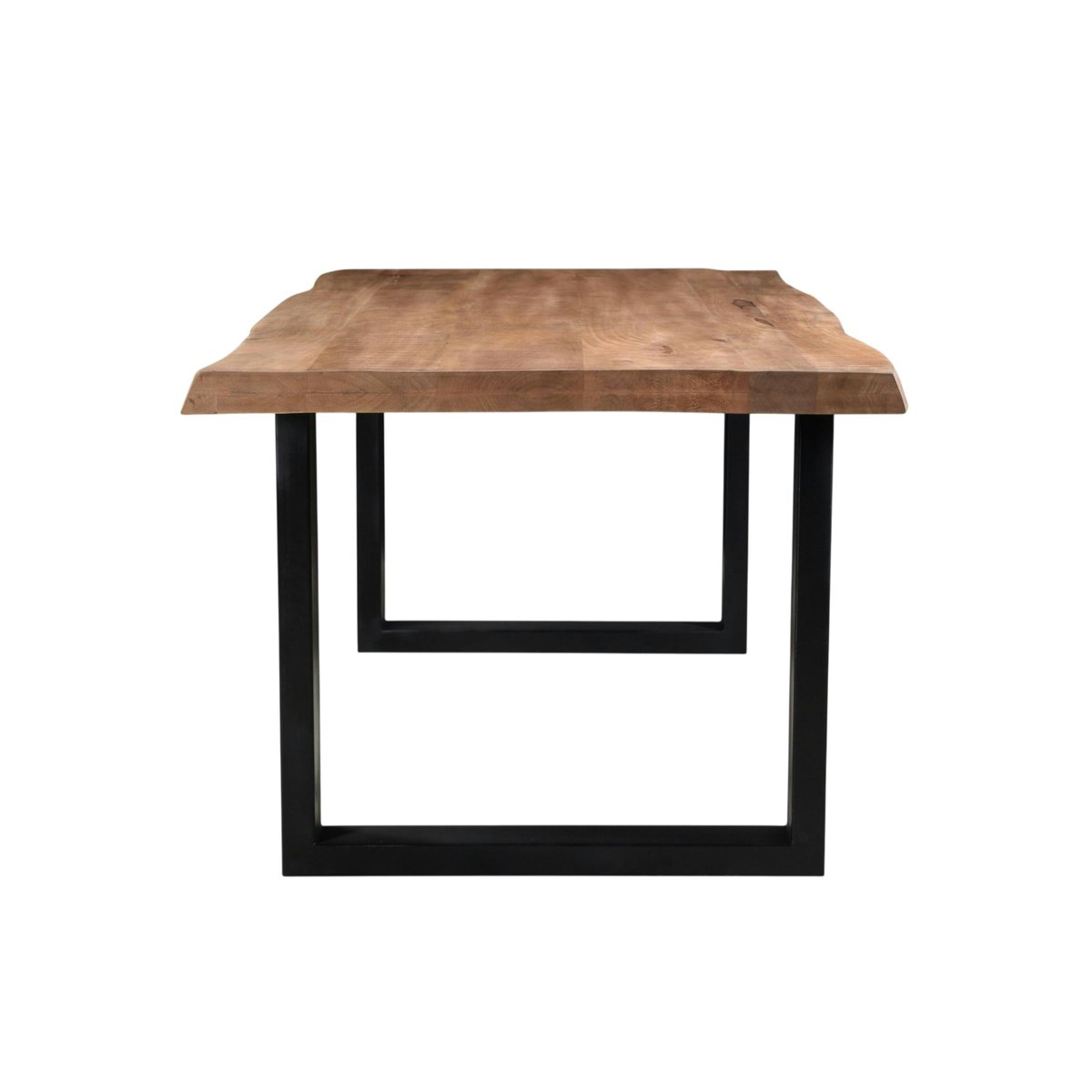 Table à manger en bois à bords naturels 240 cm FULTON bois naturel, PIER IMPORT