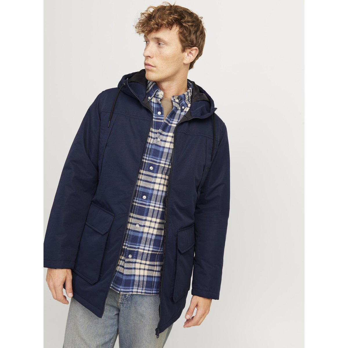 Parka navy blazer, JACK & JONES