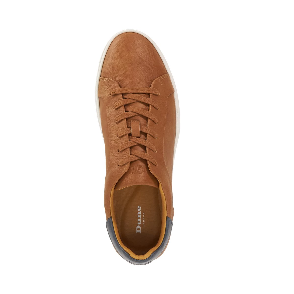 Baskets à lacets - TRACES tan-synthetic, DUNE LONDON