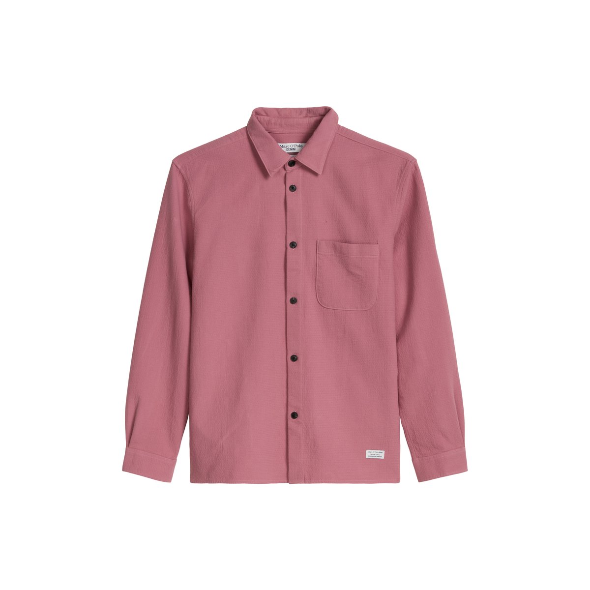 Chemise regular avec une structure fine violett, MARC O’POLO DENIM