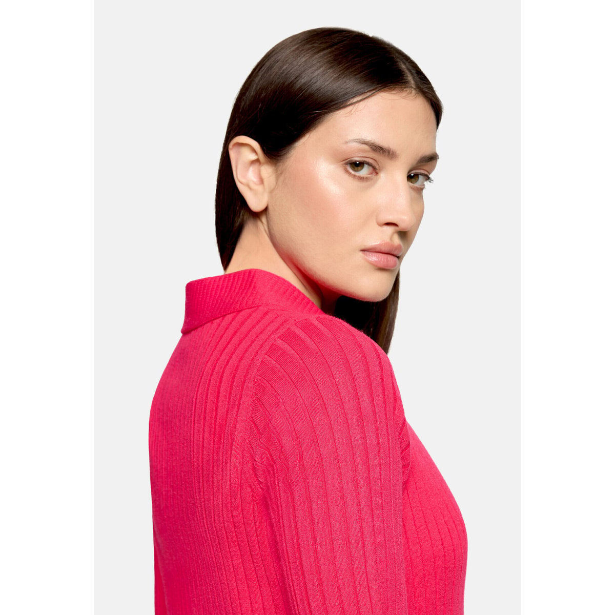 Pull-over en maille à col azalea, CARTOON