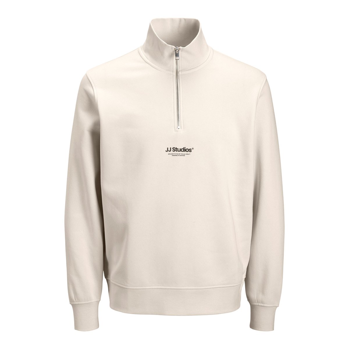 Sweat À Mi-Fermeture Éclair moonbeam, JACK & JONES JUNIOR