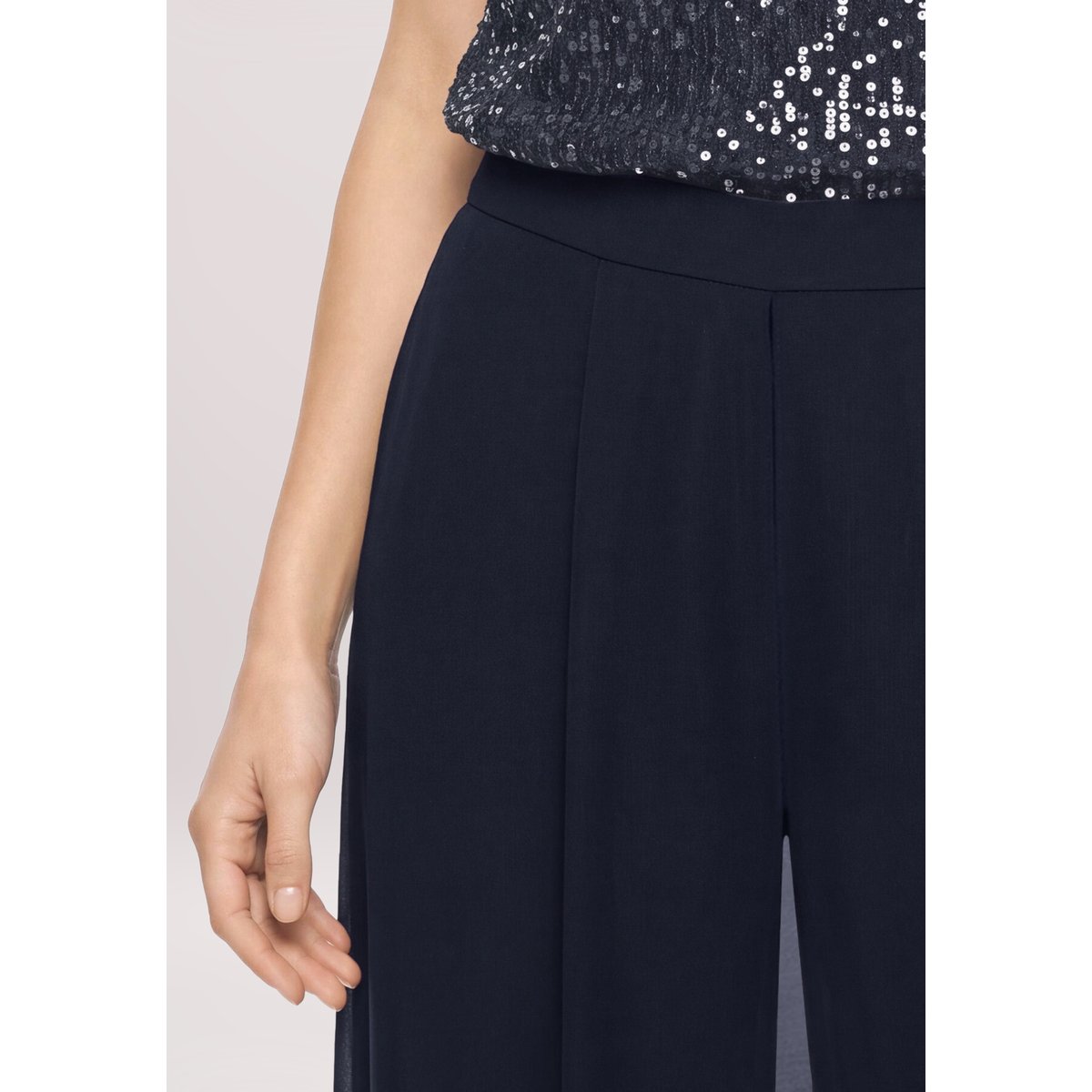 Jupe-culotte à jambes larges night sky, VERA MONT
