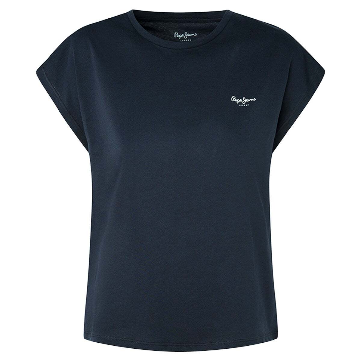 T-Shirt Coupe Slim Avec Logo bleu dulwich, PEPE JEANS