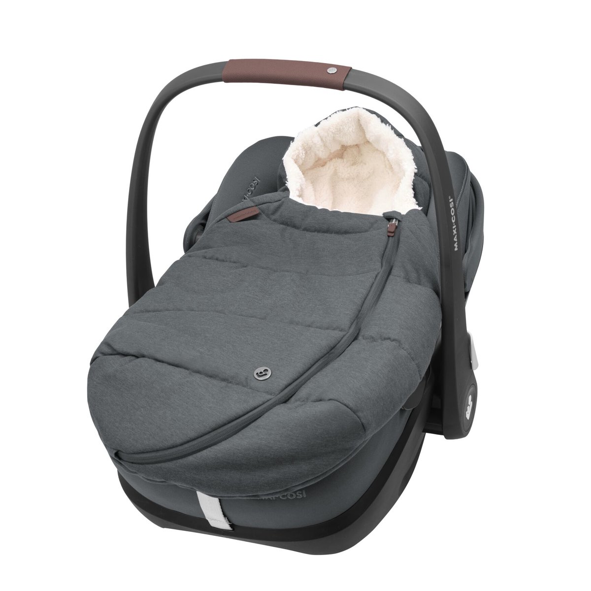 Chancelière bébé pour siège auto gris, MAXI COSI