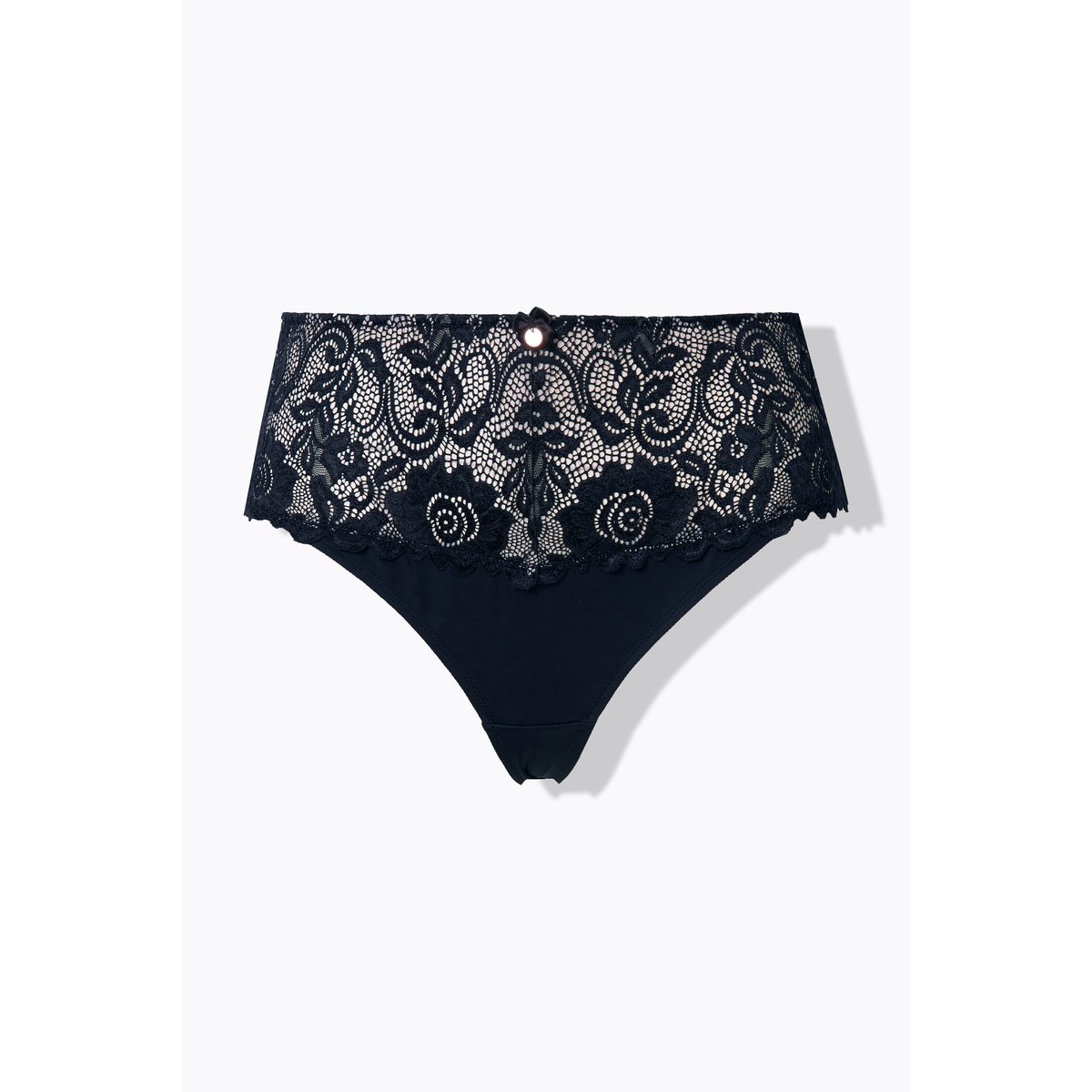 String couvrant TRUYOU en dentelle. Taille noir, ULLA POPKEN