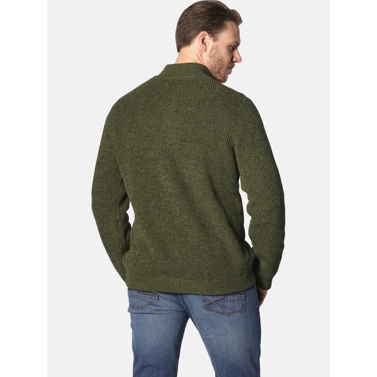 Pull RAGNARLOD olive mélange, JAN VANDERSTORM