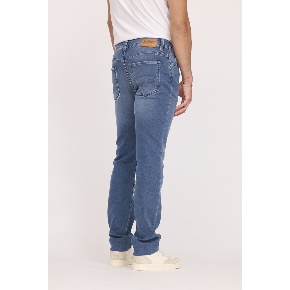 Jean coton straight LC122 bleu clair, LEE COOPER