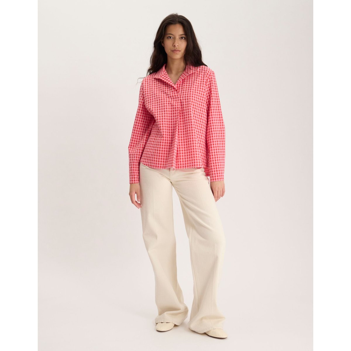 Top Noa en coton rouge, INES DE LA FRESSANGE PARIS