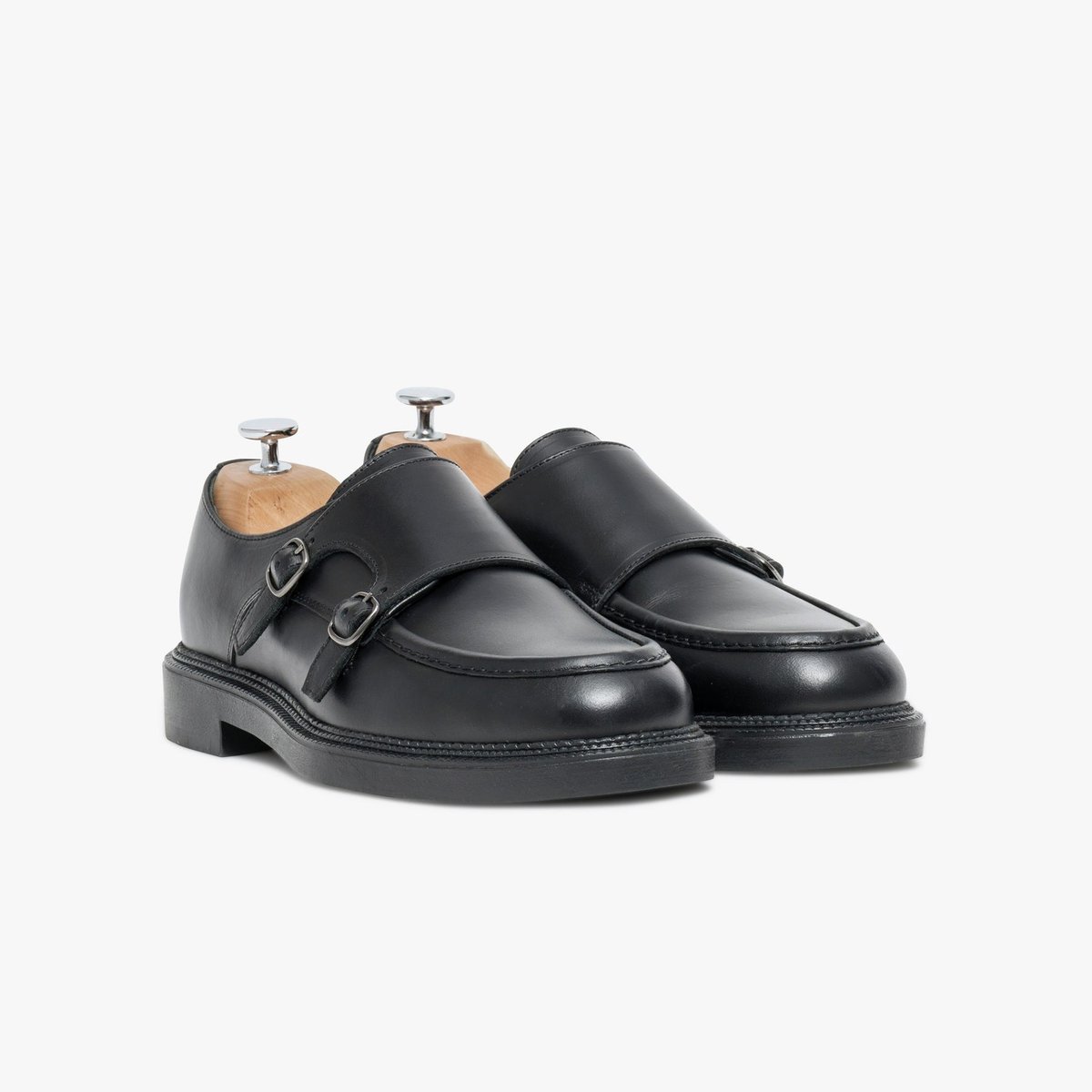 Derby en cuir ALEC noir, BOCAGE
