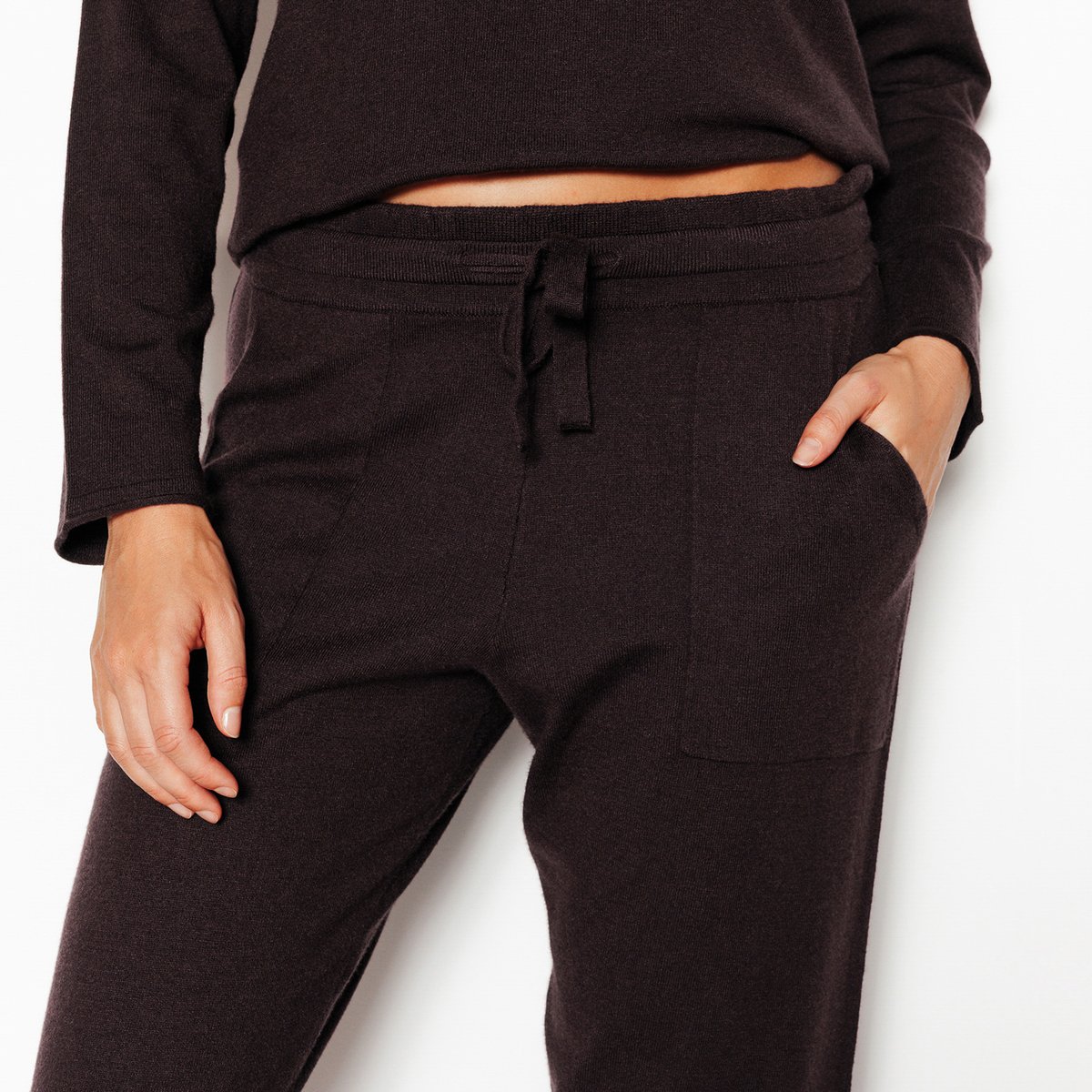 Pantalon pyjama JOLIANE marron, ROUGEGORGE LINGERIE