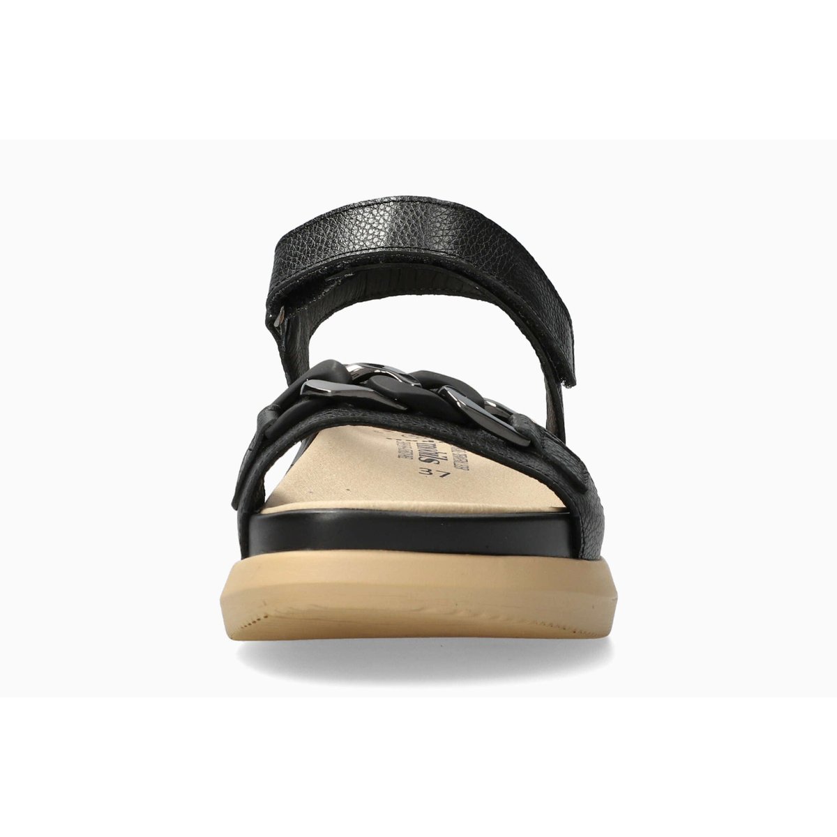 Sandales en cuir FLAVY noir 5146, MEPHISTO