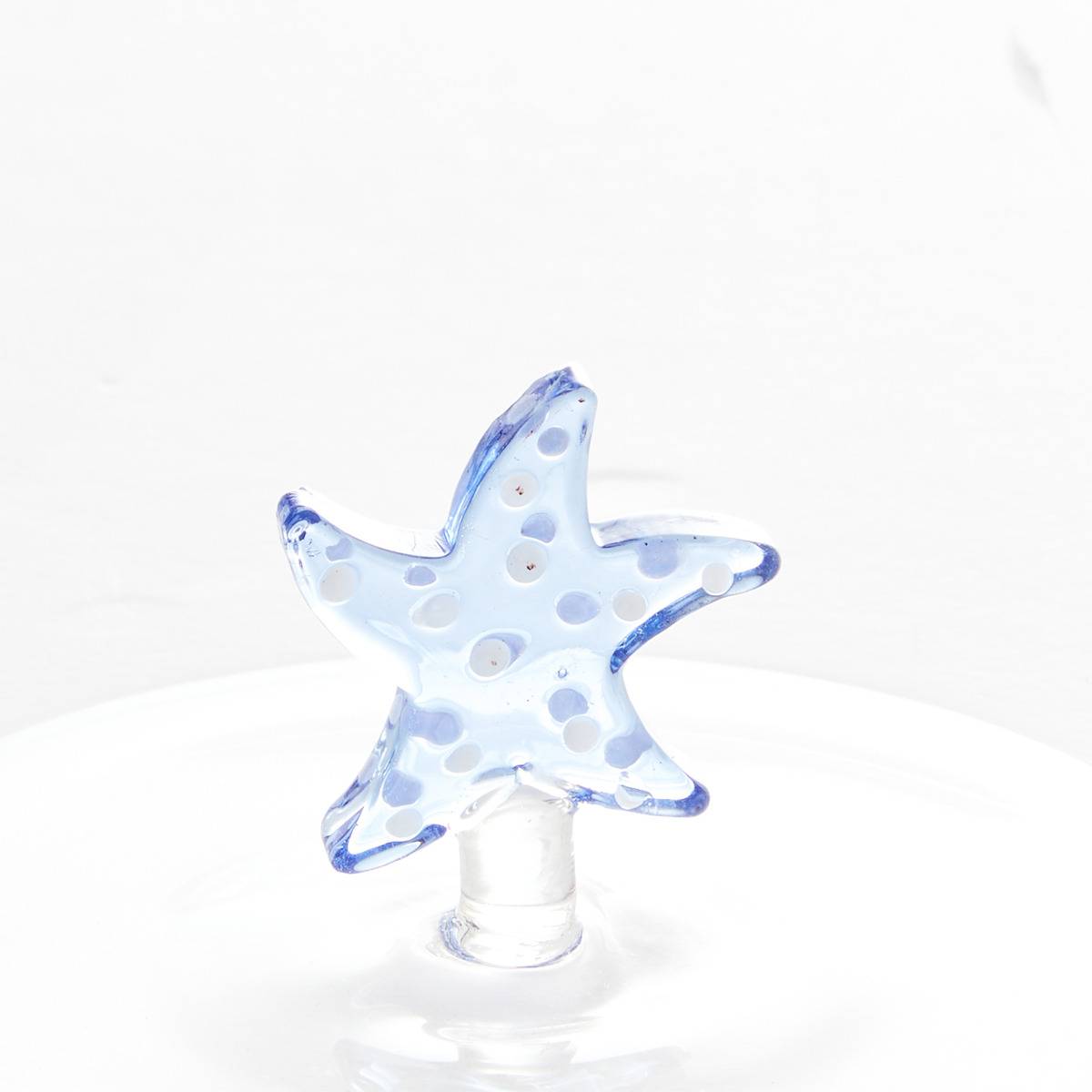 Carafe en verre borosilicate avec poignée colorée NELYA modèle b, ATMOSPHERA