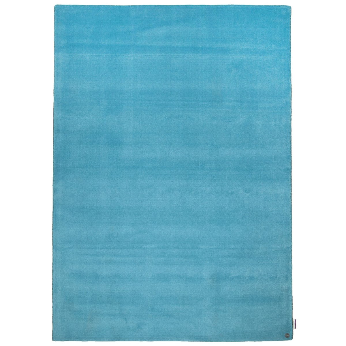 Tapis Salon HAPPY uni, imprimé, 100% nylon turquoise, TOM TAILOR