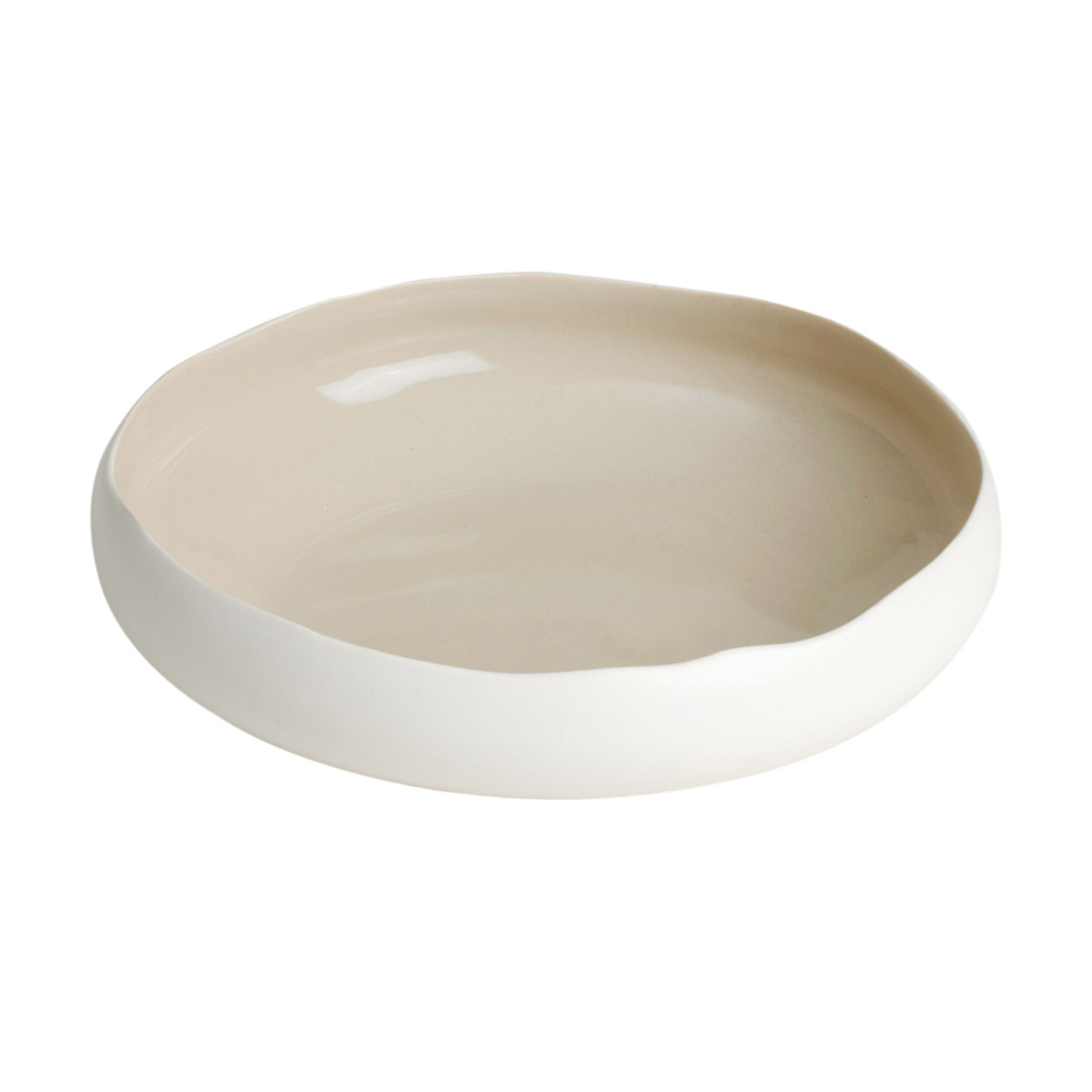 Assiette creuse 20 cm (lot de 6) - OSLO lin, MEDARD DE NOBLAT