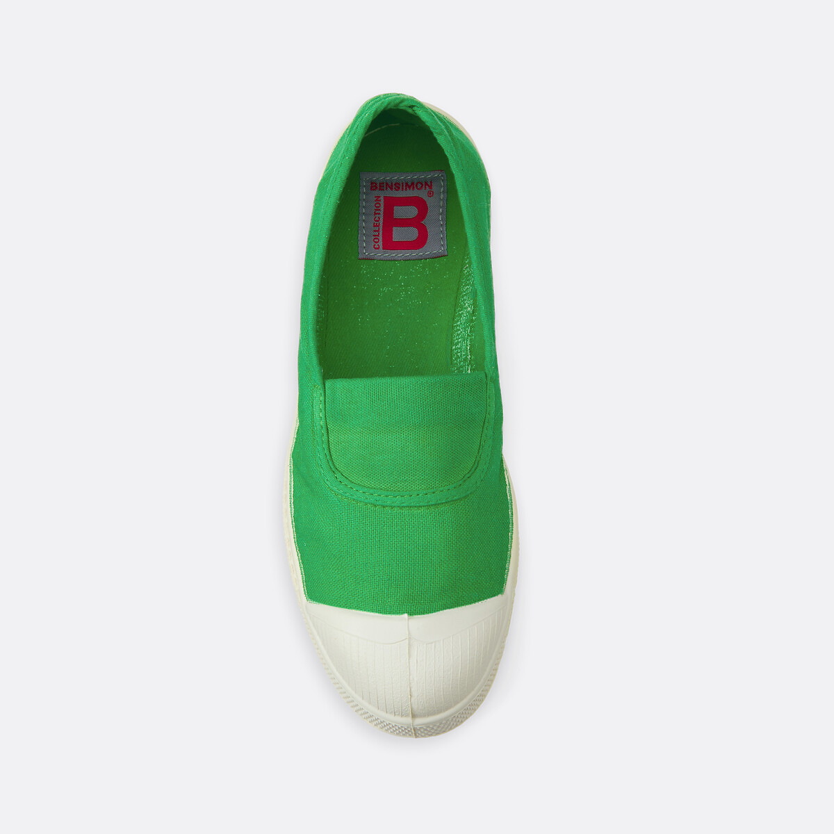 Tennis Elastique vert vif, BENSIMON