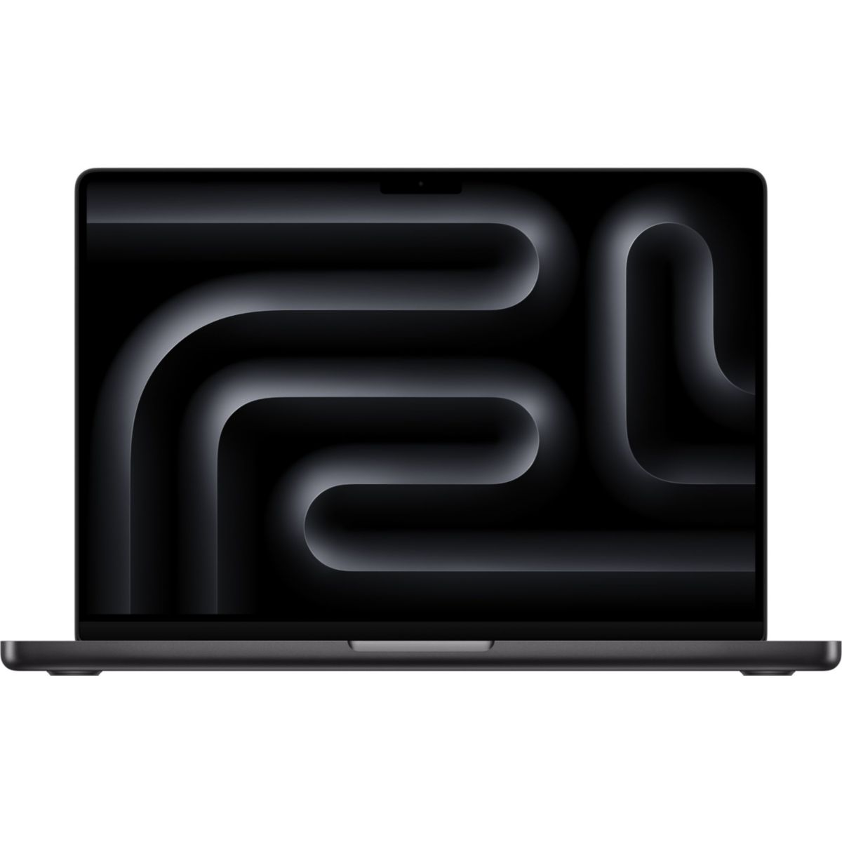 Ordinateur Apple Pro 14" Puce M5 Pro CPU 18 / GPU 20 coeurs Mémoire RAM 24Go Stockage 2To SSD XDR Noir sidéral couleur unique, APPLE