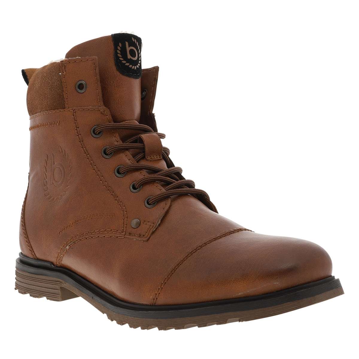 Bottines cuir talon décroché bas autre, BUGATTI