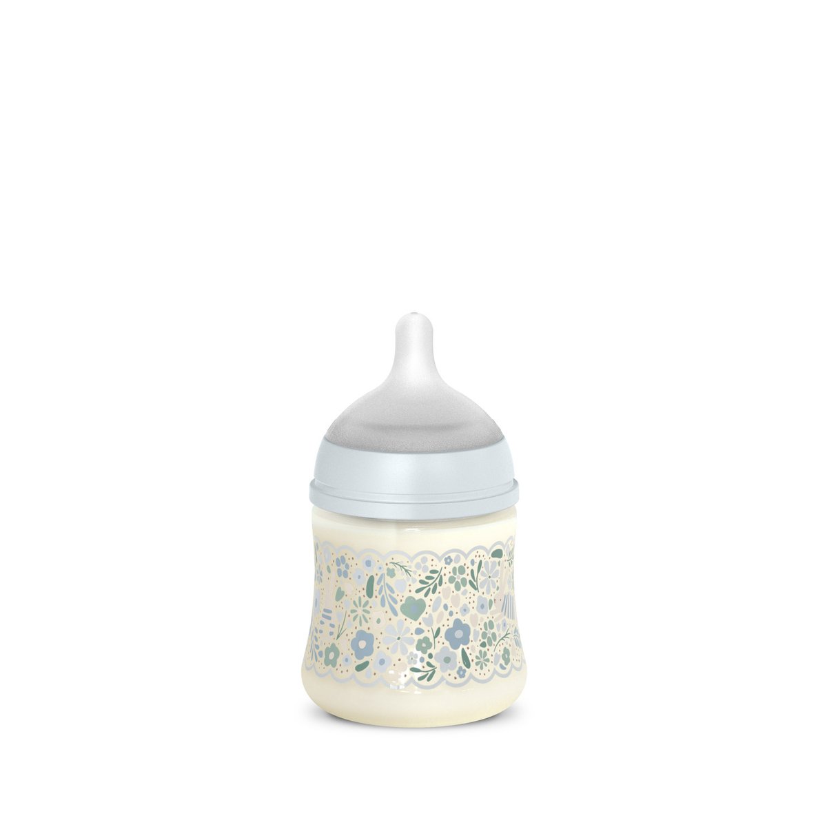Biberon polyamide avec tétine SX Pro 150 ml débit S WONDERLAND bleu liberty, SUAVINEX