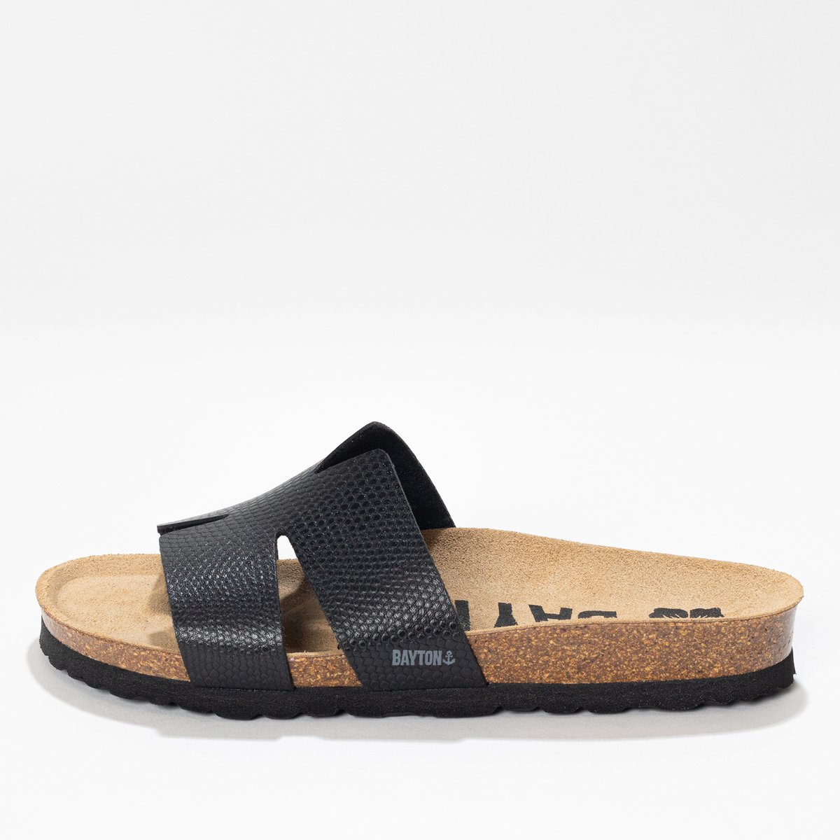 Sandales DJONE noir, BAYTON