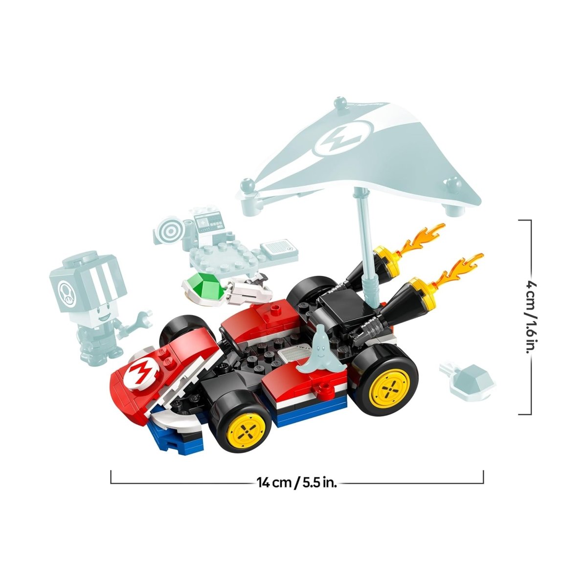 LEGO Super Mario - Kart Standard Mario Kart (72032) pour Enfants multicolore, LEGO